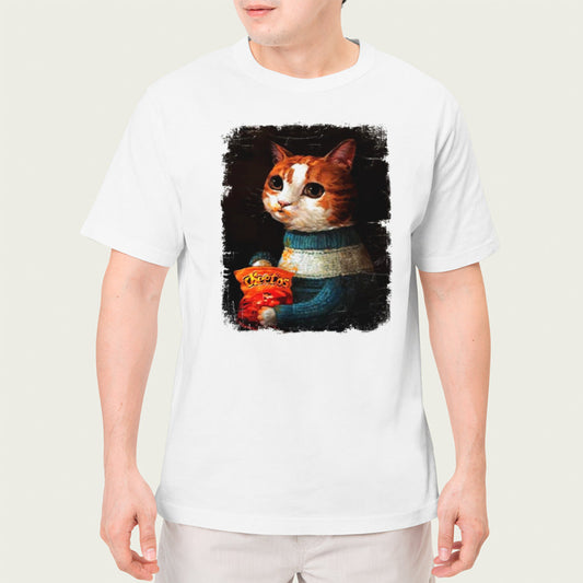 Cheeto cat art shirt
