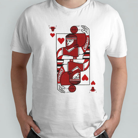 Chicago Bulls Gamenight Chrome White T-shirt