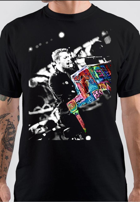 Chris Martin Coldplay T-Shirt Style001