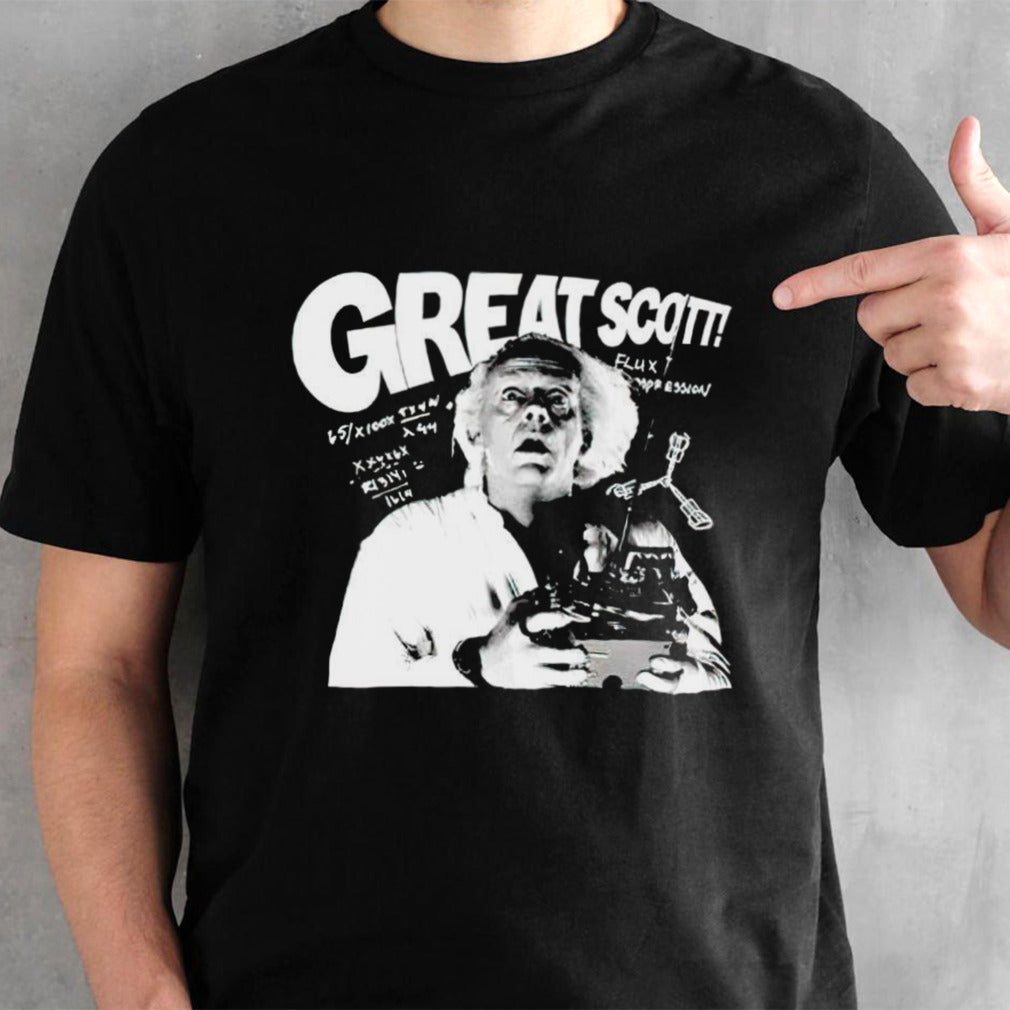 Christopher Lloyd Great Scott shirt