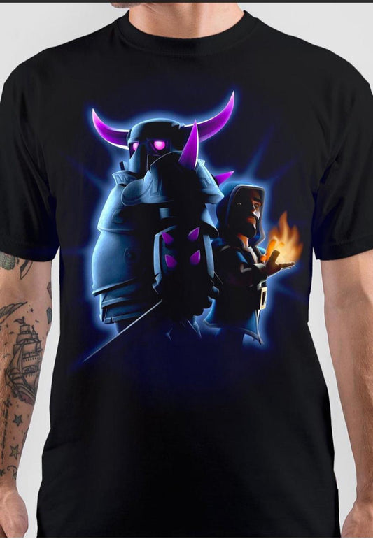 Clash Of Clans Black T-Shirt