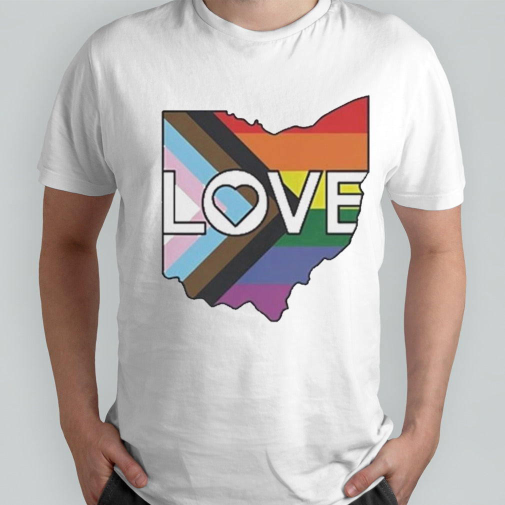 Cleco Ohio Love Progress Pride shirt