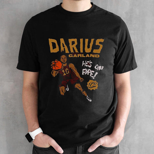 Cleveland Cavaliers Comic Book Darius Garland shirt