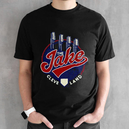 Cleveland Jake Script Circle T-shirt
