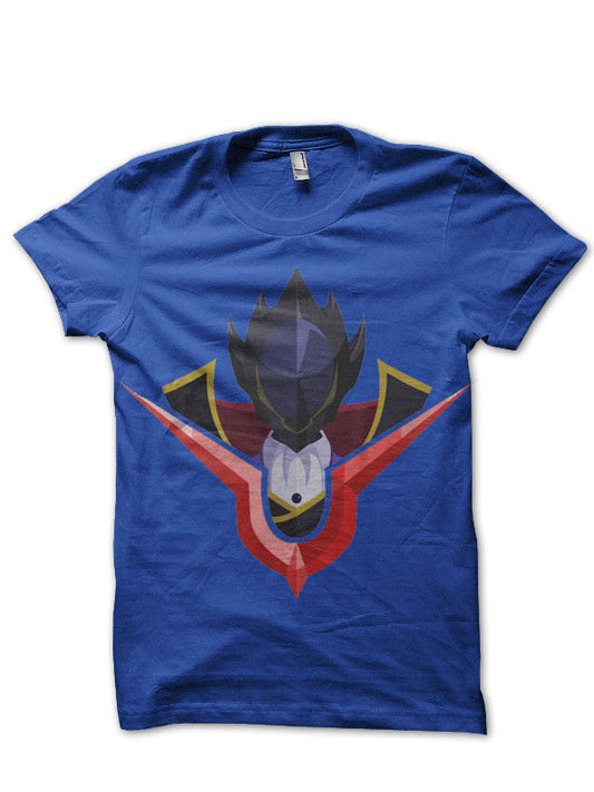 Code Geass Lelouch Blue T-Shirt