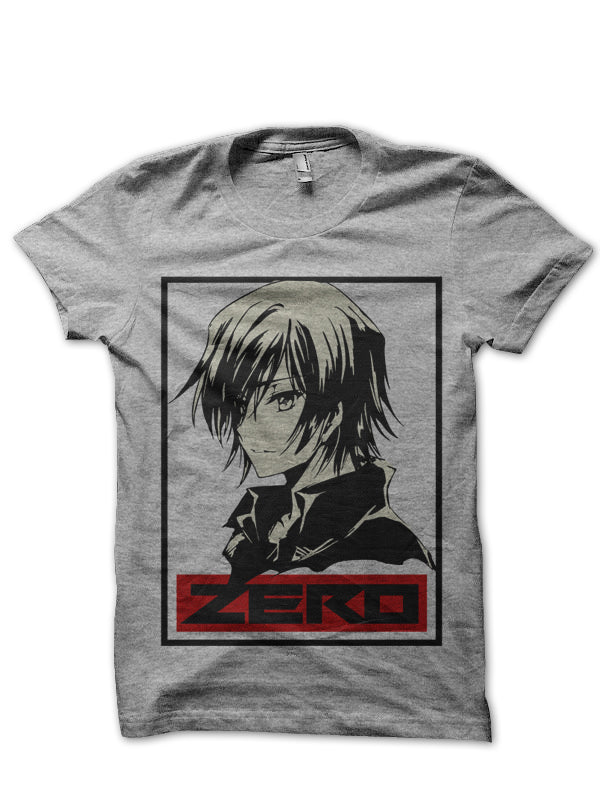 Code Geass Lelouch Grey T-Shirt