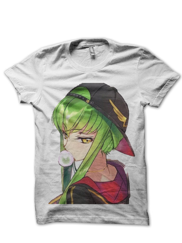 Code Geass Lelouch White T-Shirt