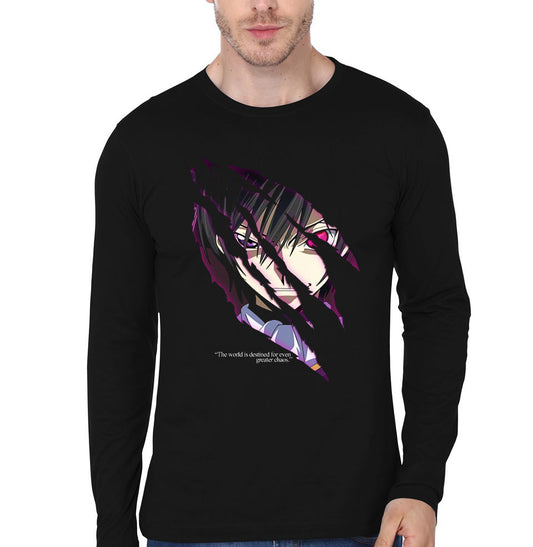Code Geass Black T-Shirt Style003