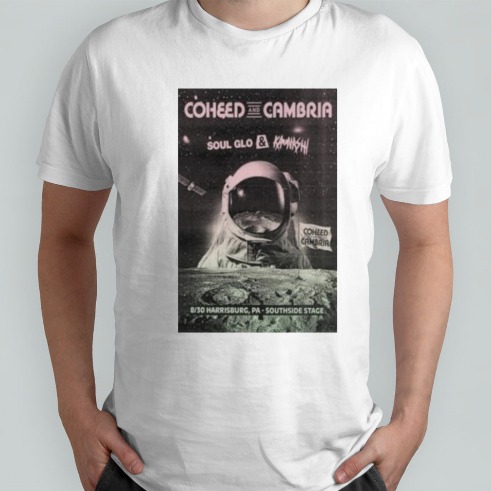 Coheed and Cambria Raleigh, NC August 26 2024 Poster Shirt