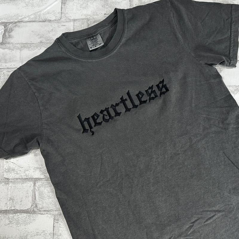 Comfort Colors - Heartless Embroidered T-shirt
