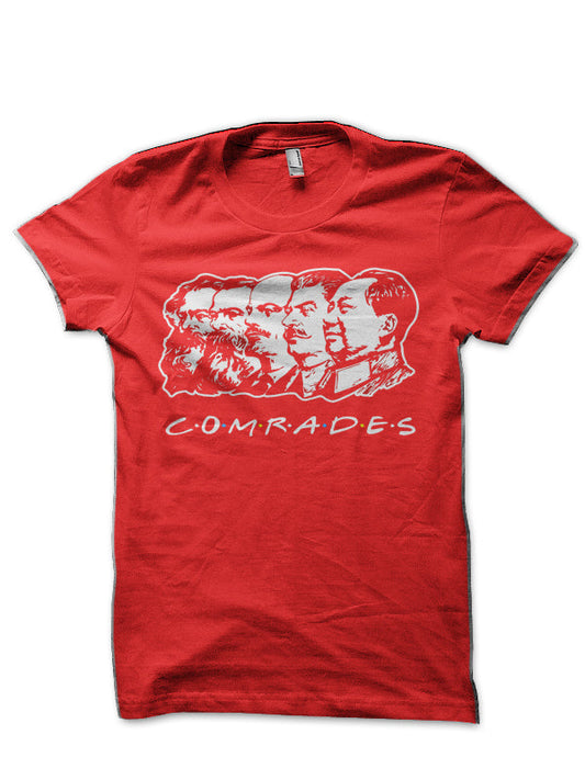 Comrads Red T-Shirt Style001