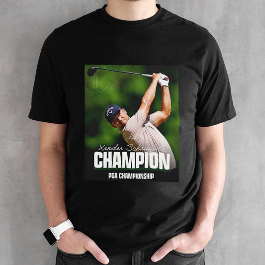 Congrats Xander Schauffele Champion PGA Championship Golf 2024 shirt