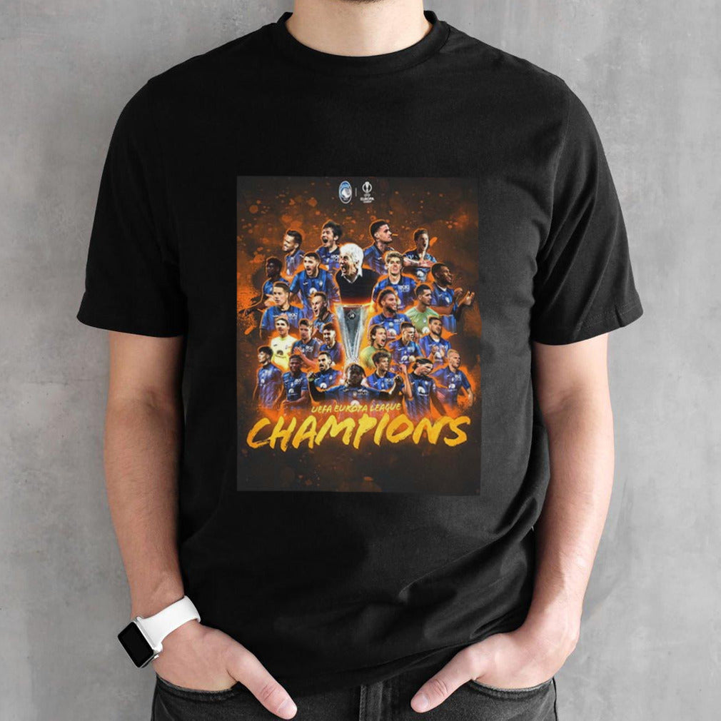 Congratulations History Makers Atalanta BC Campioni Europa League UEL Dublin Final 2024 UEFA Europa League Champions shirt