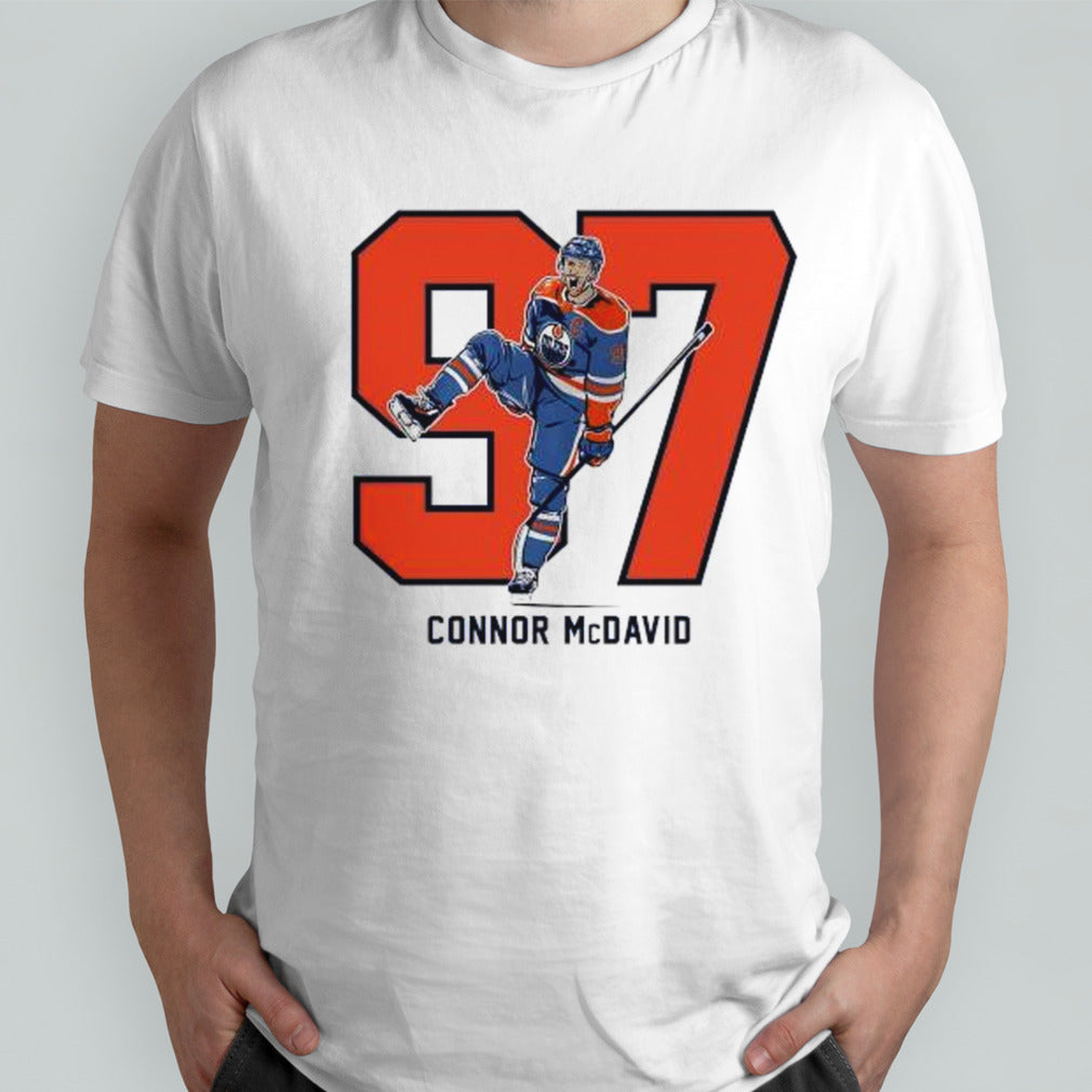 Connor McDavid Edmonton Oilers 97 Hockey Shirt