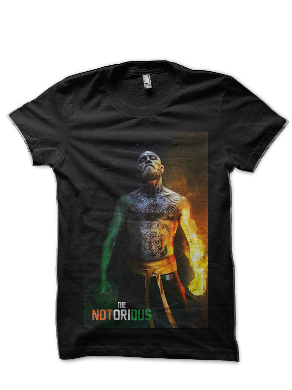 Conor McGregor Black T-Shirt Style015