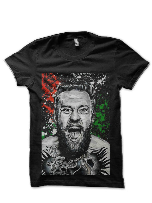 Conor McGregor Black T-Shirt Style012