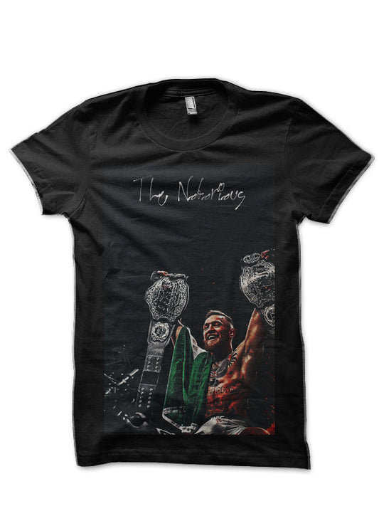 Conor McGregor Black T-Shirt Style010