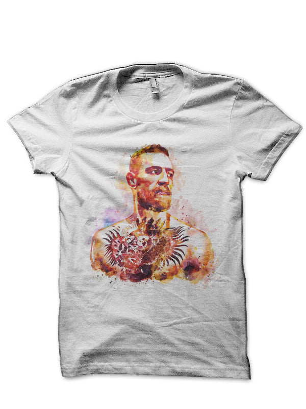Conor McGregor White T-Shirt Style004