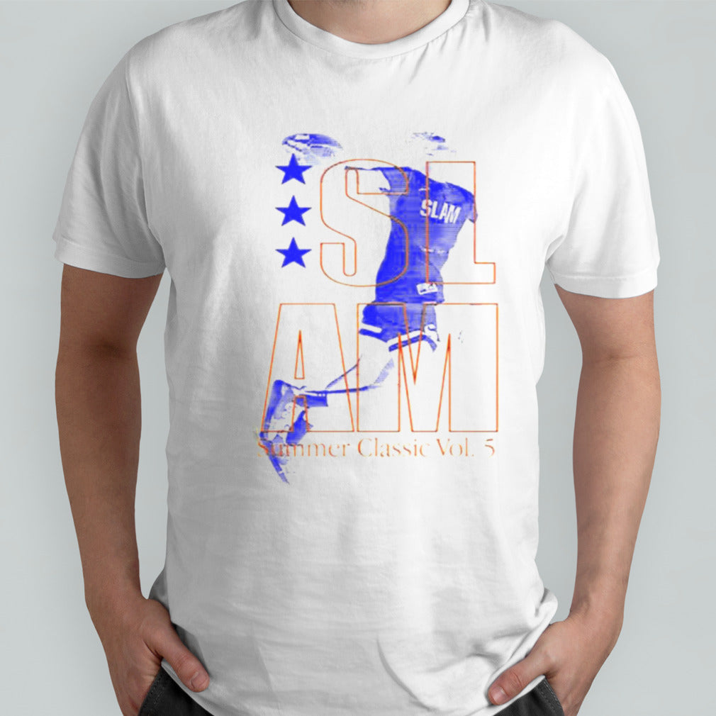 Cooper Flagg Wearing Slam Summer Classic Vol 5 T-shirts