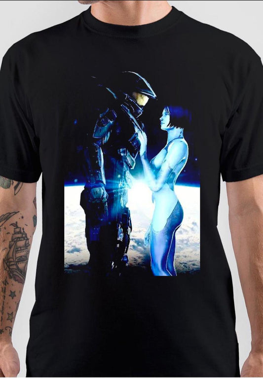Cortana Black T-Shirt