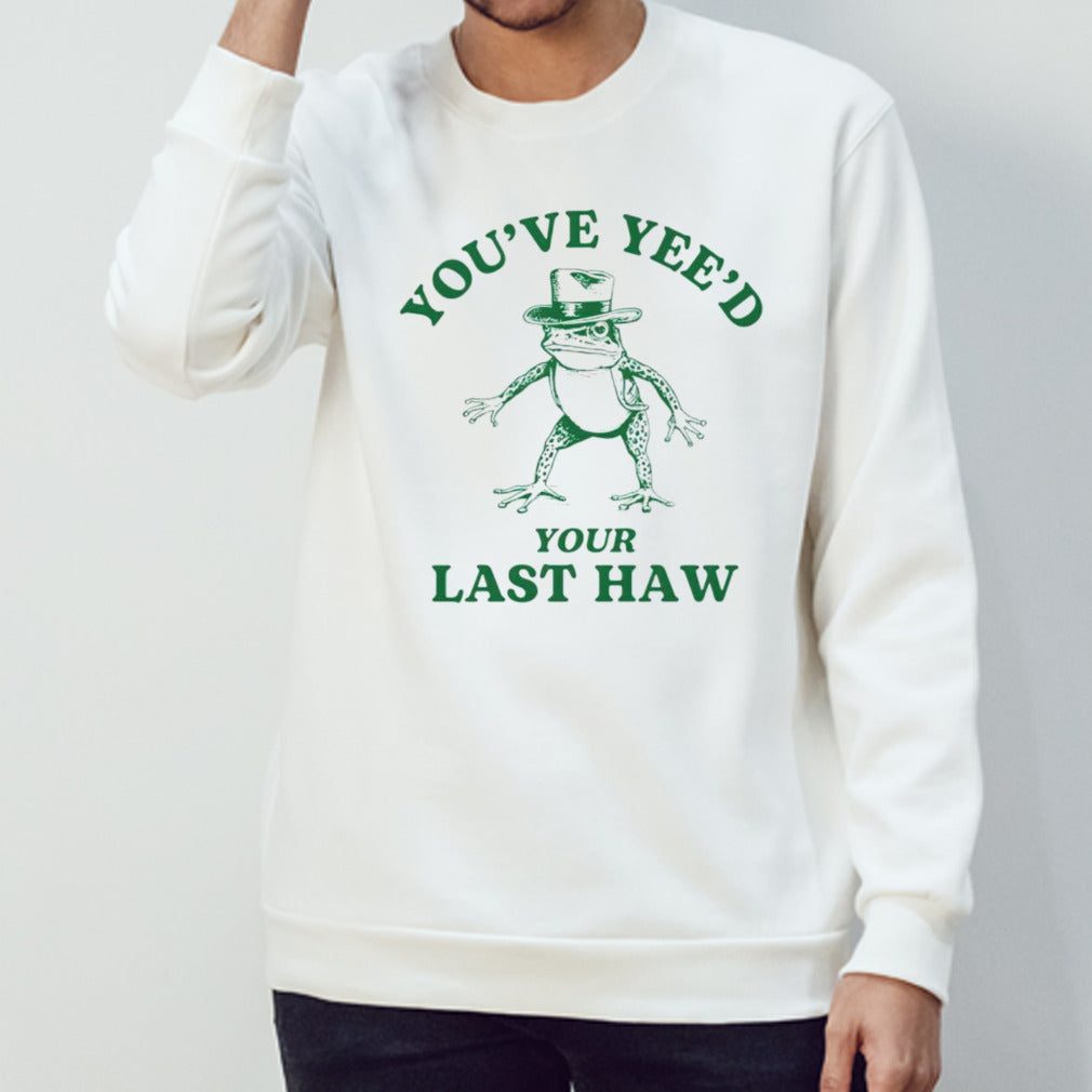 Cowboy frog youâ€™ve yeed your last haw shirt