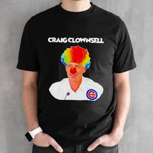 Craig Counsell clown shirt