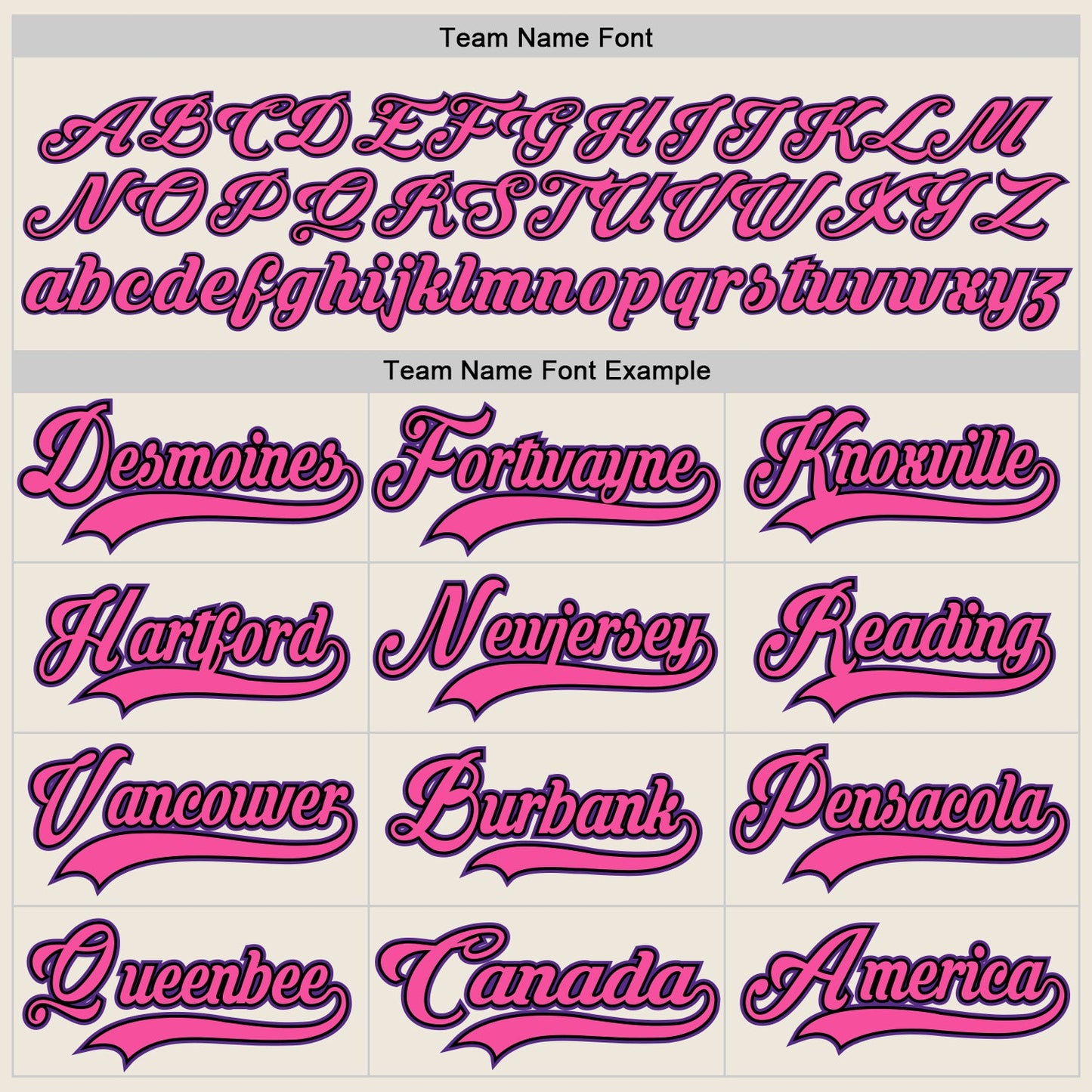 Custom Cream Purple Black-Pink Hockey Jersey