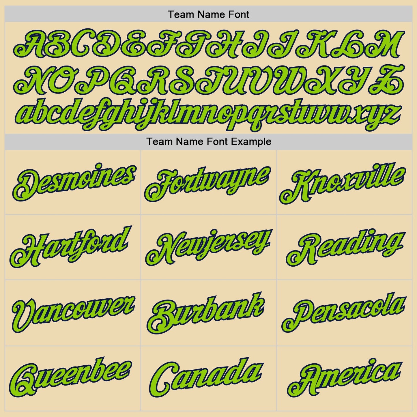 Custom Cream Neon Green-Navy Authentic Throwback Basketball Jersey