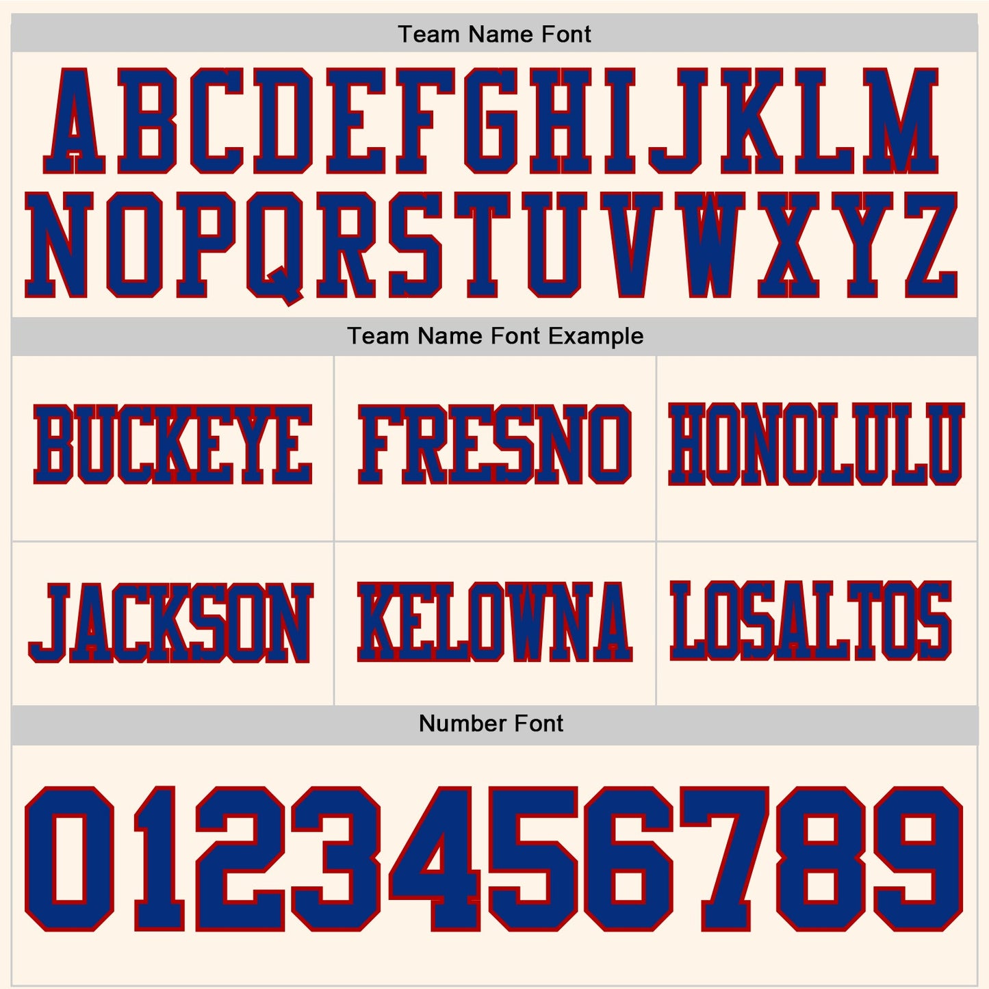 Custom Cream Royal-Red Authentic Football Jersey