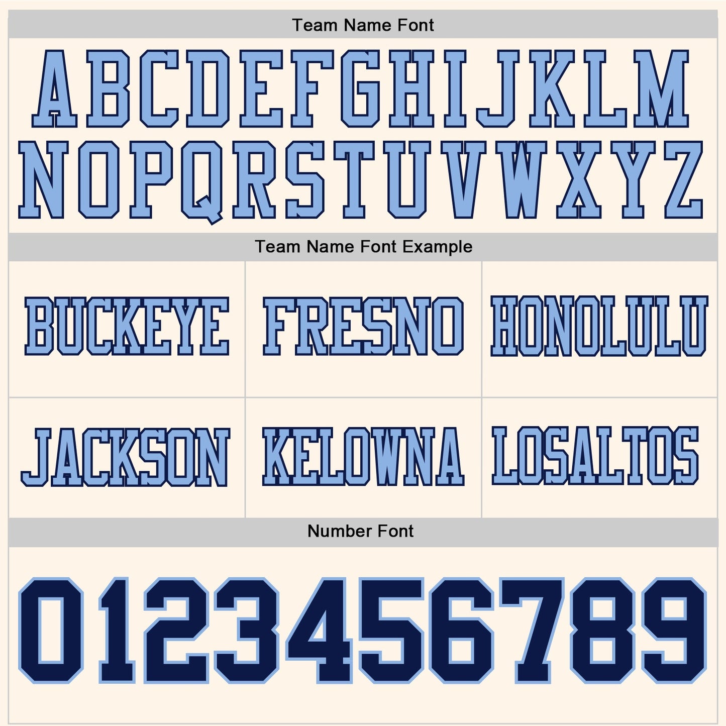 Custom Cream Navy-Light Blue Authentic Football Jersey