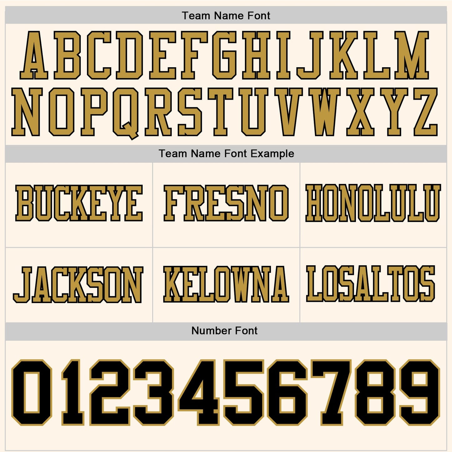 Custom Cream Black-Old Gold Authentic Football Jersey