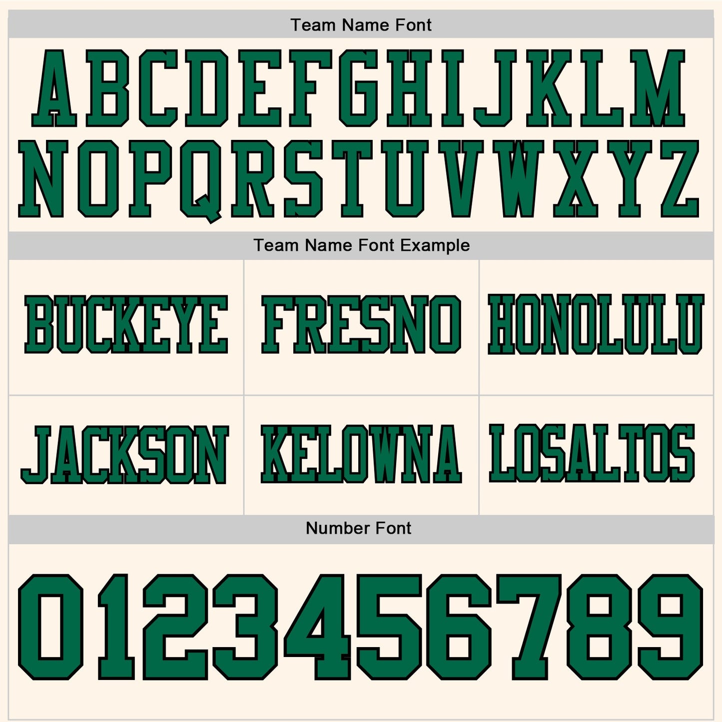 Custom Cream Kelly Green-Black Authentic Football Jersey