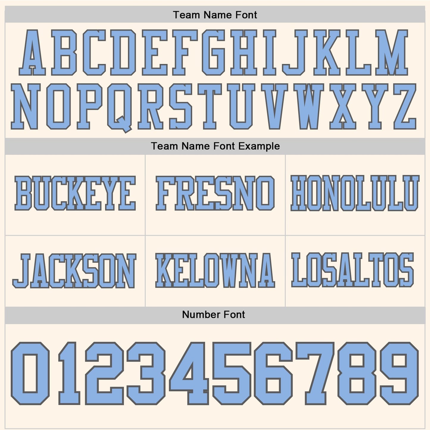 Custom Cream Light Blue-Steel Gray Authentic Football Jersey