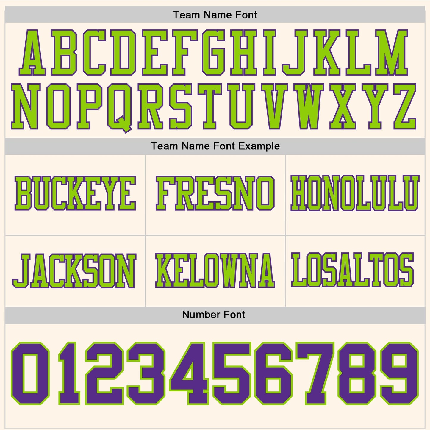 Custom Cream Purple-Neon Green Authentic Football Jersey