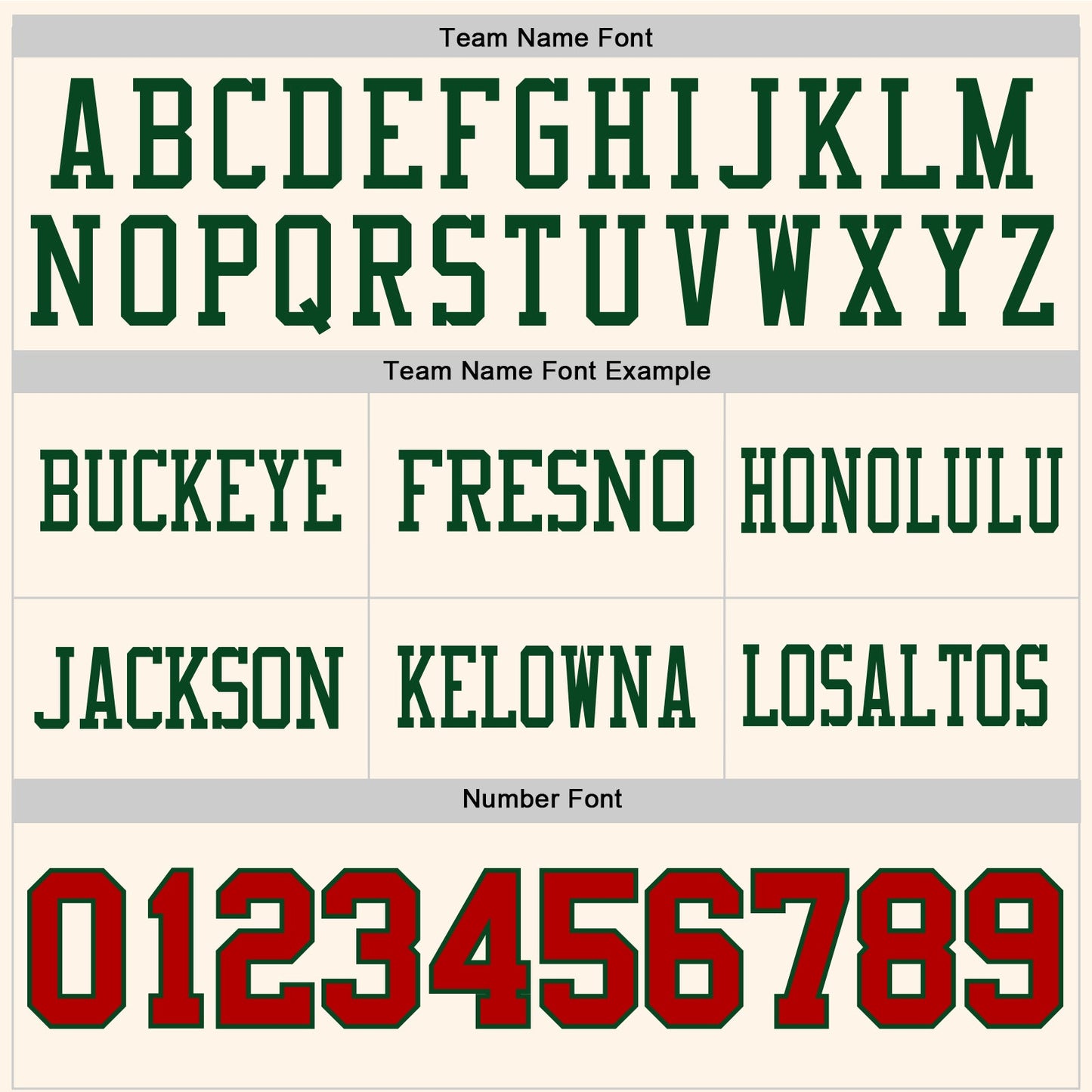 Custom Cream Red-Green Authentic Football Jersey