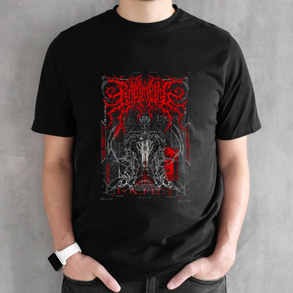 Crimson Rule Tee Of Babymetal Japan Blackink Fox Fest shirt
