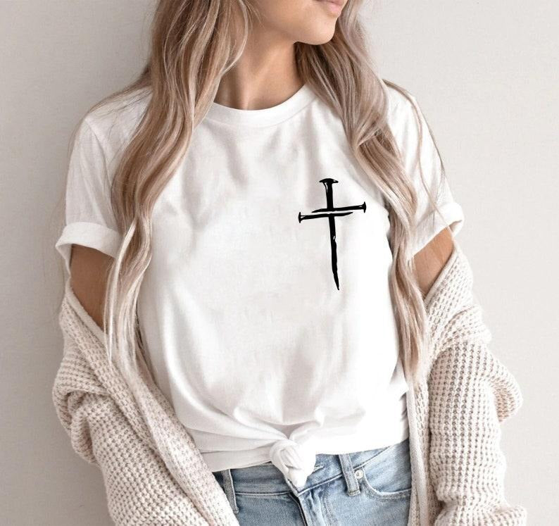 Cross Shirt, Faith Cross Shirt, Christian Gift, Faith Gift, Christian Shirts, Gift For Him, Gift For Her, Faith Cross, Fathers Day  T-shirt, sweater and Hoodie