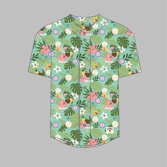 Cubs Jimbeam Hawaiian Jersey Giveaway 2025 - Grishko.com