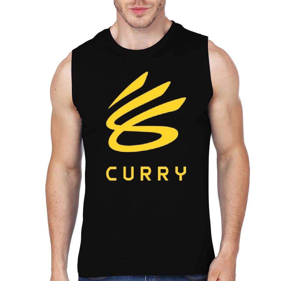 Curry Brand Logo Gym T-Shirt