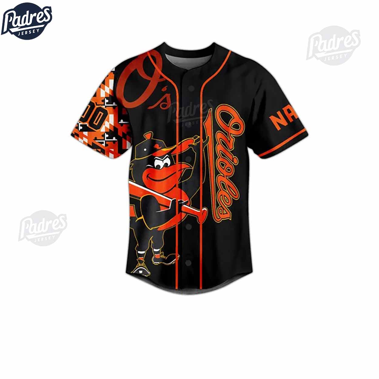 Custom Baltimore Orioles Take October Baseball Jersey - Padres Jersey Oasis: Elevate Your Baseball Style Game