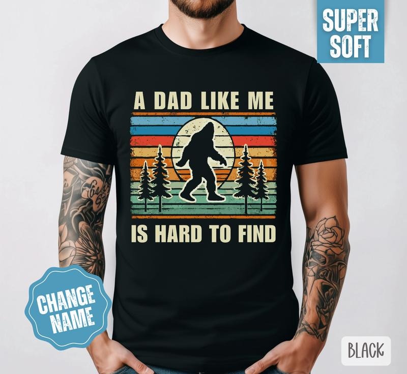 Custom Dad Shirt, Grandpa Tshirt, Father's Day Gift, Daddy Graphic Tee Cotton DTG Print