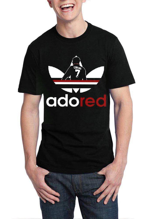 Cantona Adored Adidas Black T-Shirt