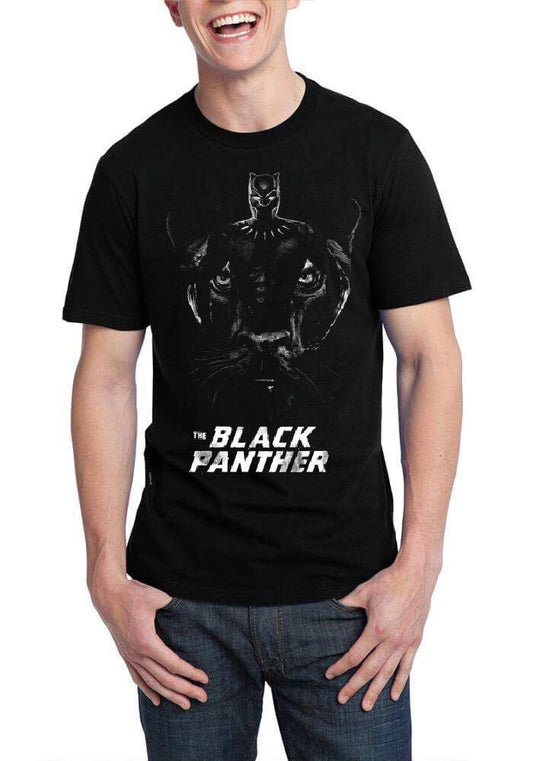 Classic Black Panther Black T-Shirt