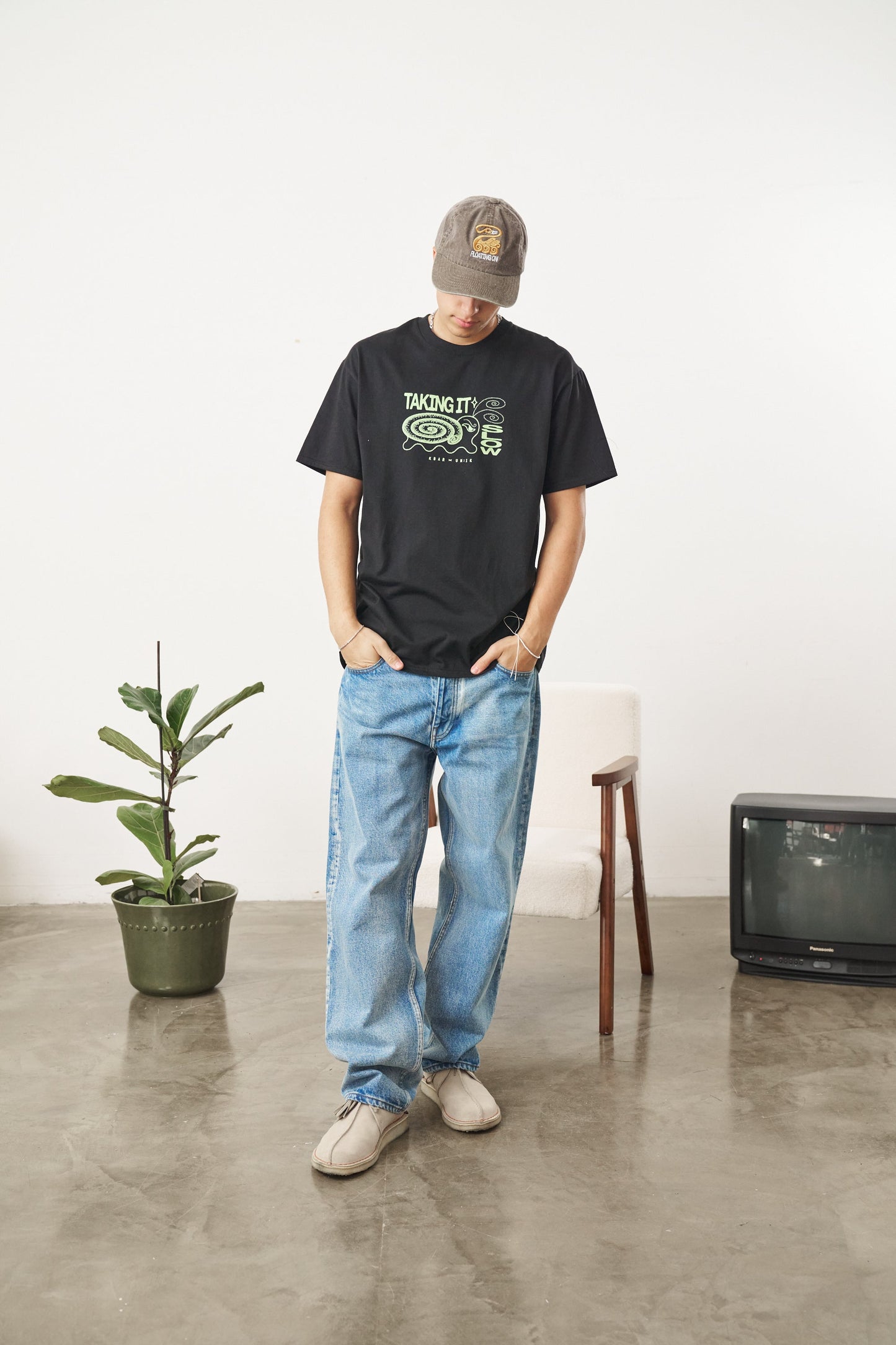 KBAR X UN:IK 'Taking It Slow' Tee - Black