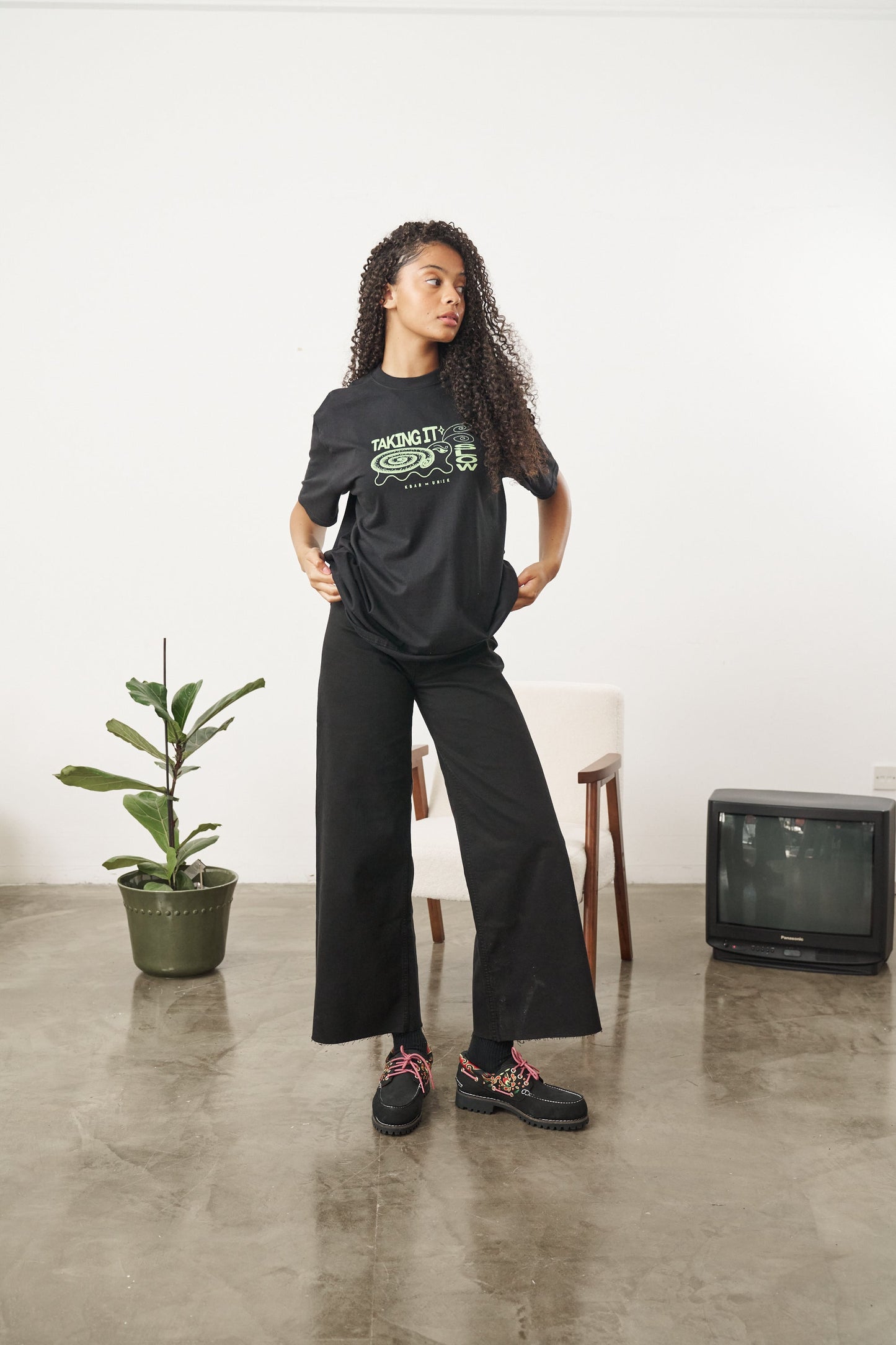 KBAR X UN:IK 'Taking It Slow' Tee - Black