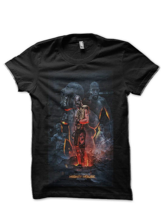 Demetrious Johnson Black T-Shirt Style006