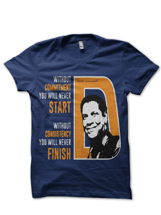 Denzel Washington T-Shirt Style004