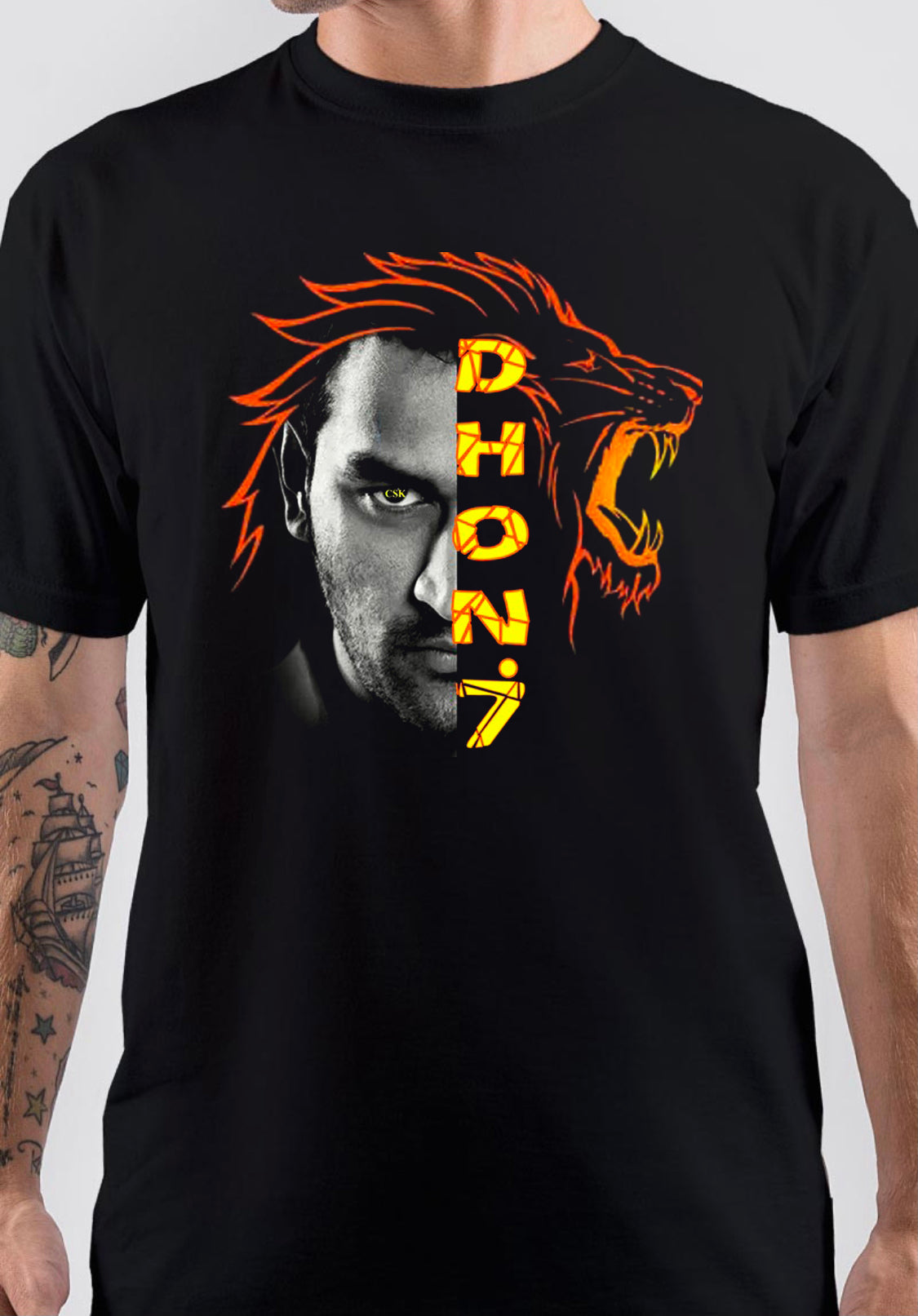 Dhoni CSK T-Shirt