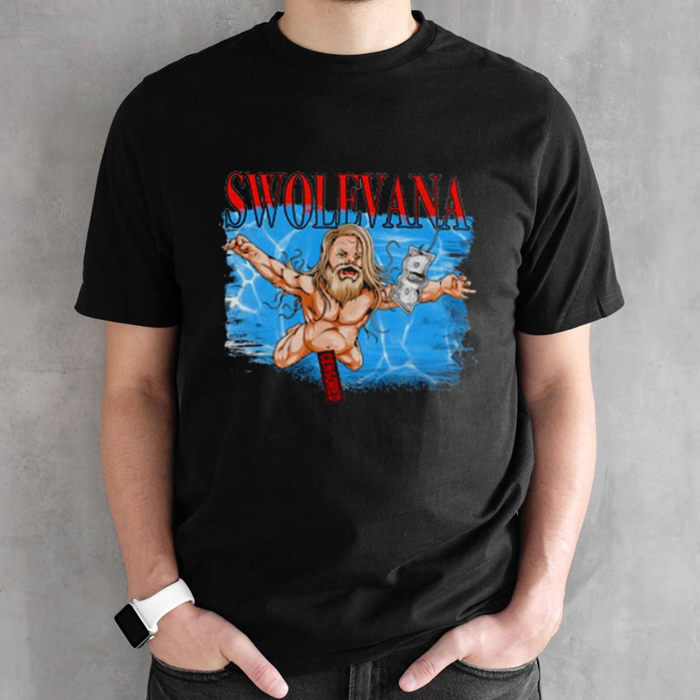 Dick Thor Swolevana Censored T-shirt