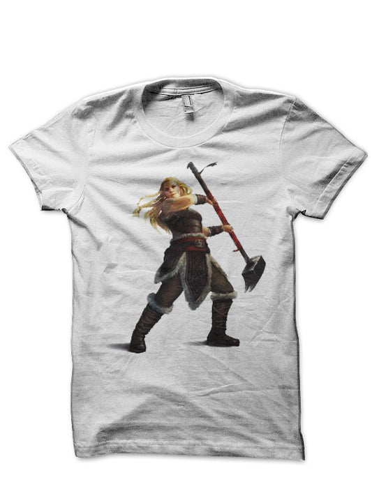 Dnd Women White T-Shirts Style002